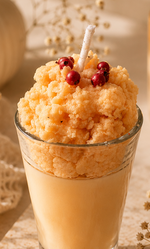 Kesar Faluda Candle