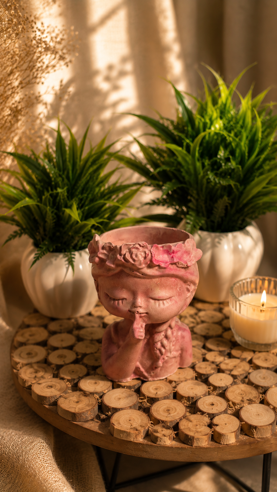 Ecocast Doll Planter