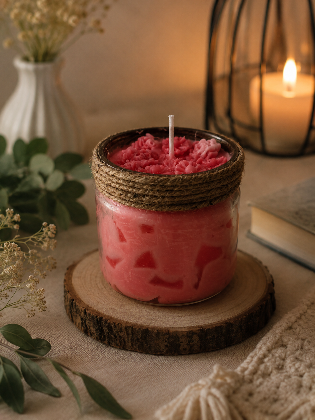 Floral Blossom Candle