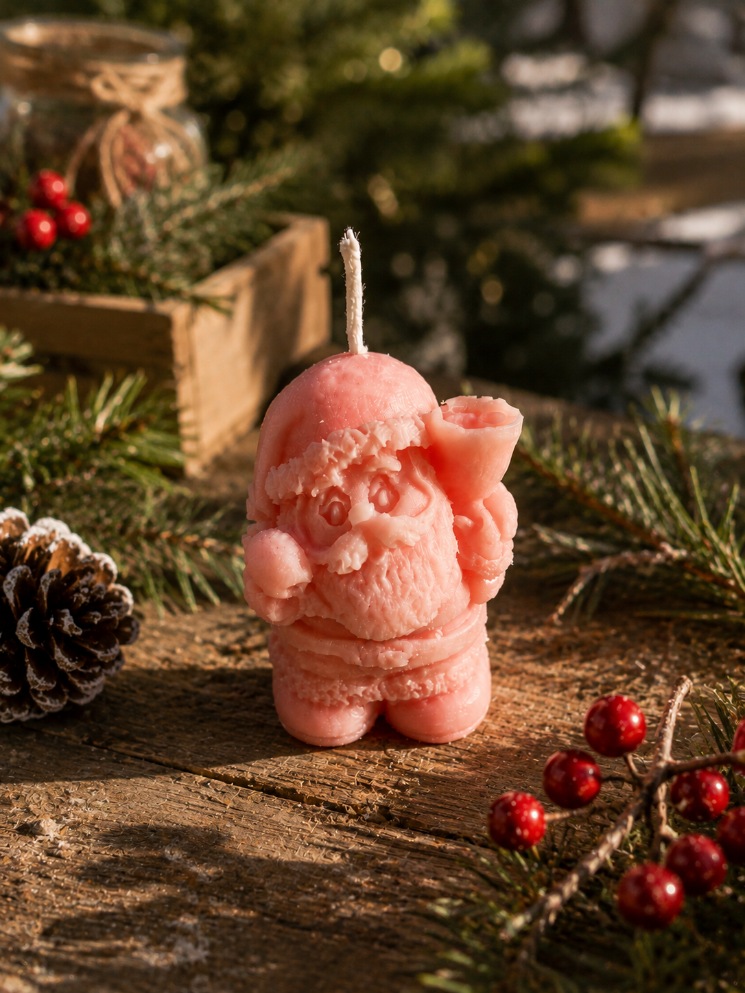 Santa Candle