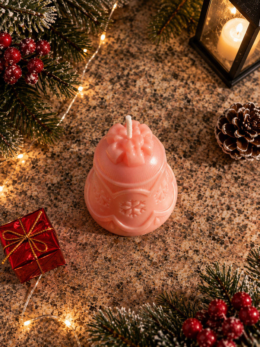 Christmas Bell Candle