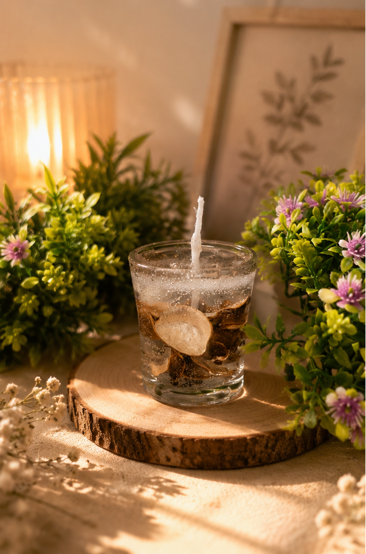 Dry Petals Candle