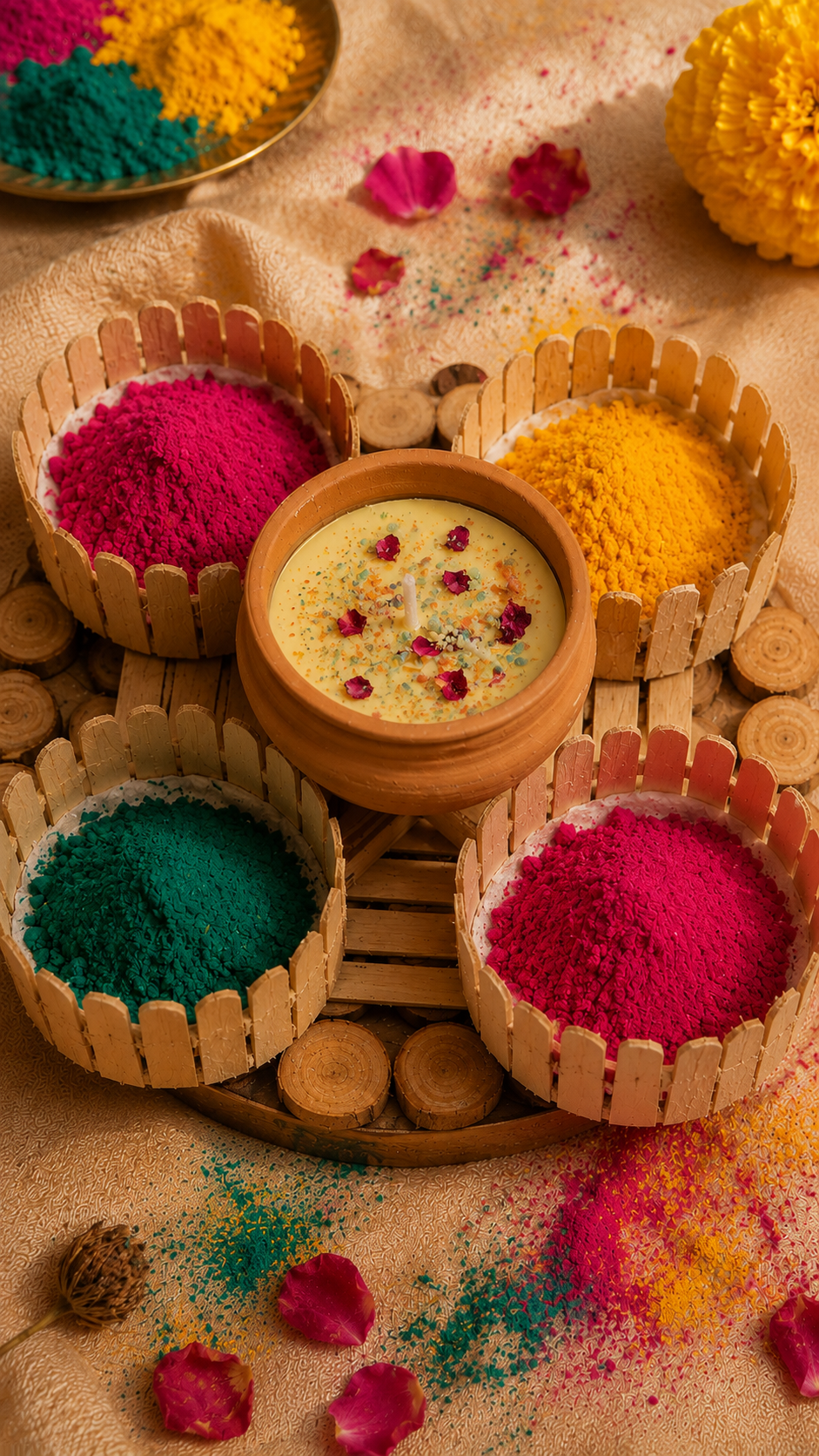 Thandai Candle