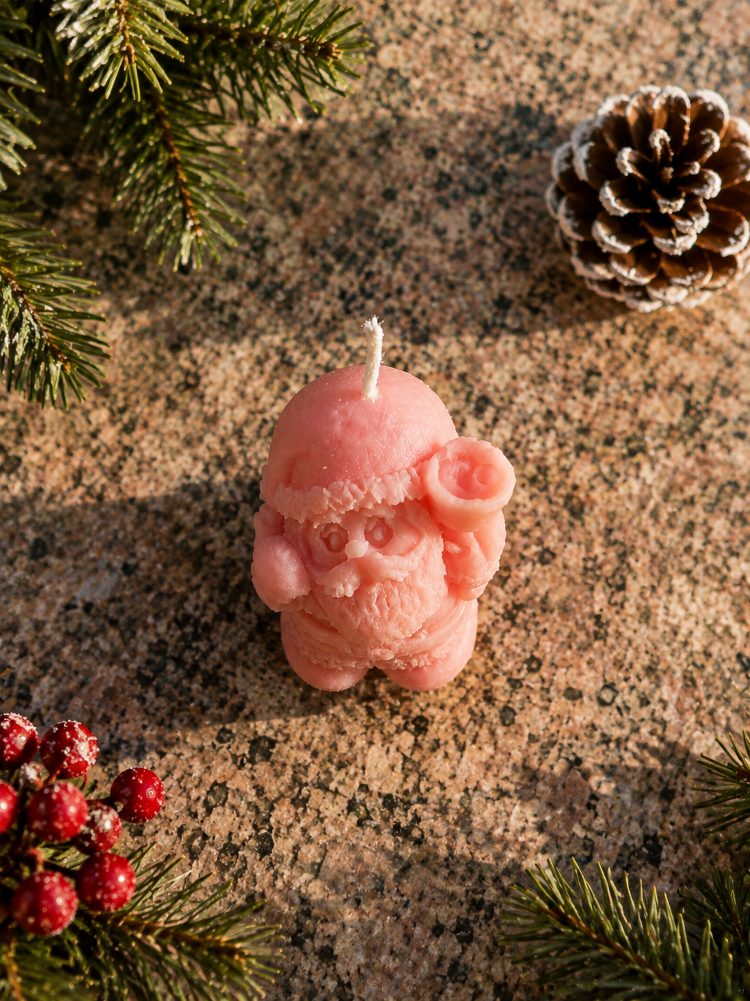 Santa Candle