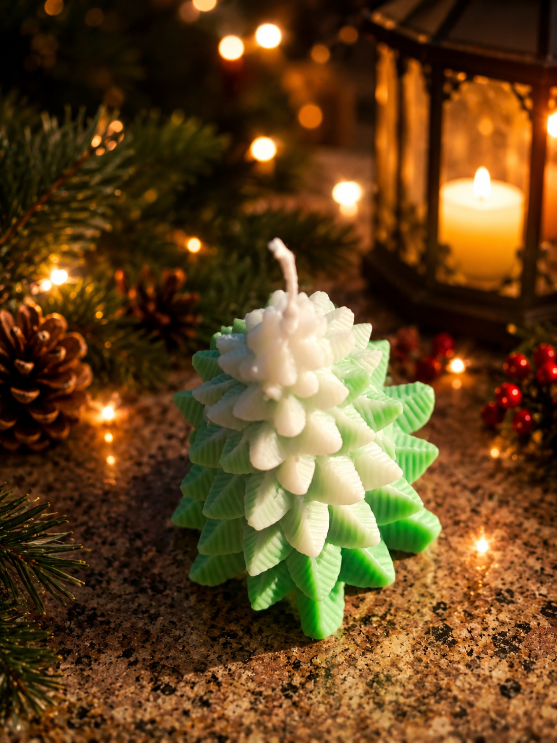 Christmas Tree Candle